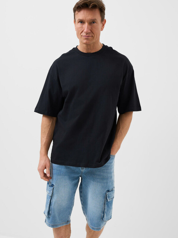 Шорты текстильные джинсовые для мужчин