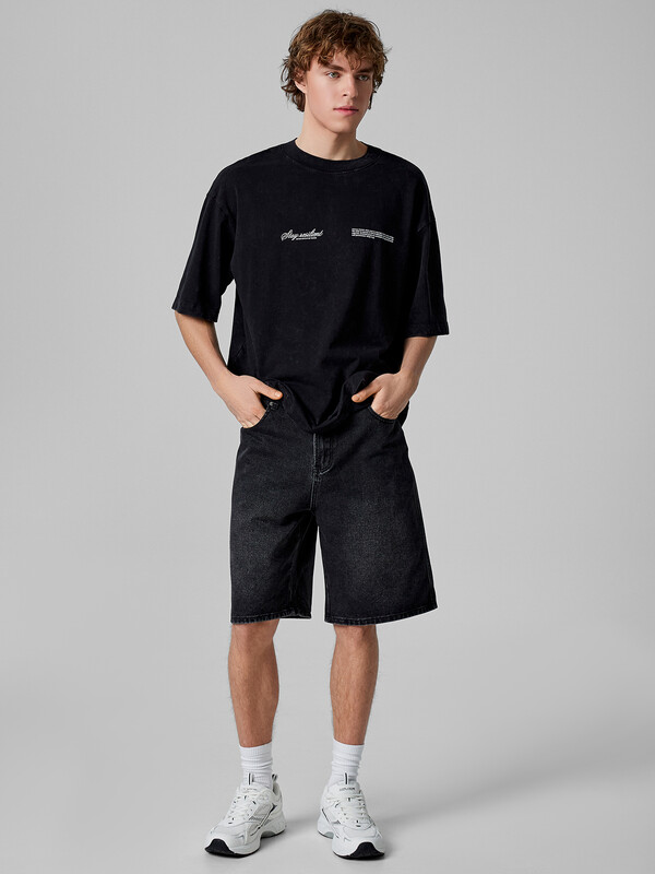 ШОРТЫ ДЖИНСОВЫЕ МУЖСКИЕ 2026-1DSM1112-4