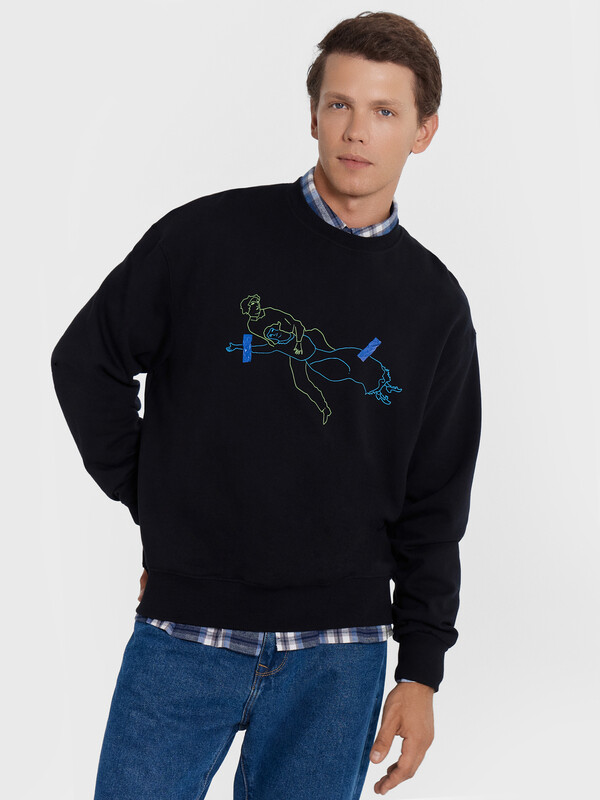 СВИТШОТ МУЖСКОЙ 121865/1