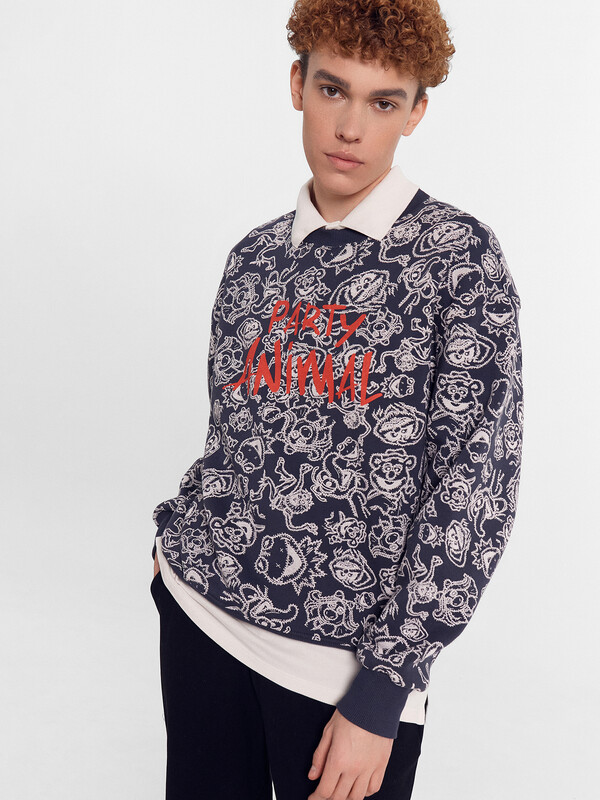 СВИТШОТ МУЖСКОЙ 121865/1