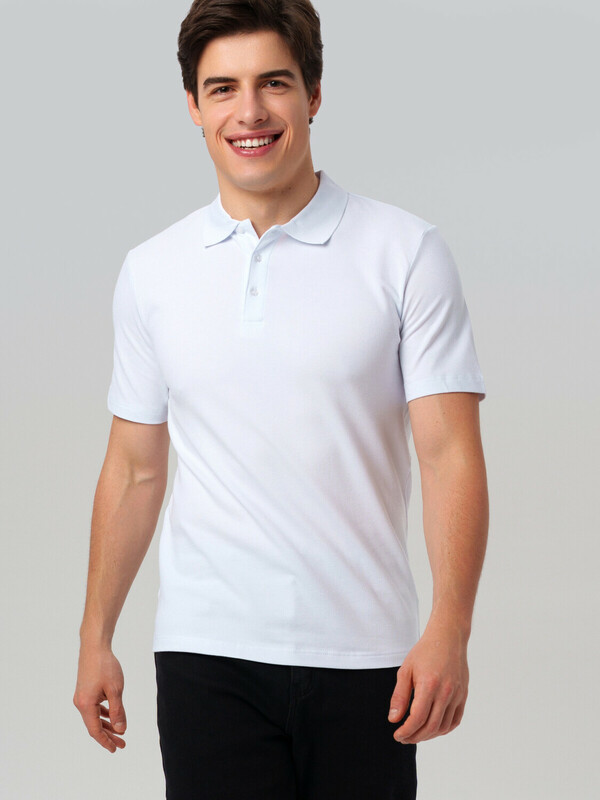 Джемпер трикотажный с воротником поло для мужчин