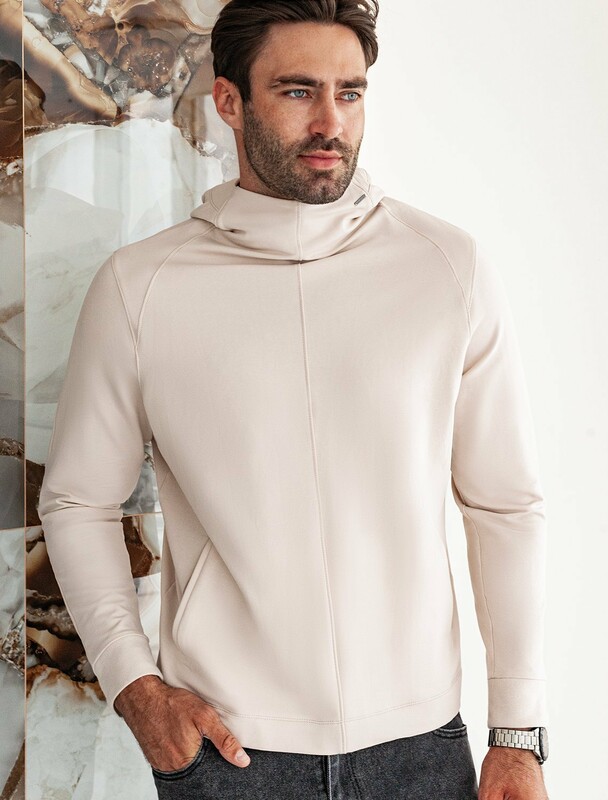 Худи из эластичного футера двунитки