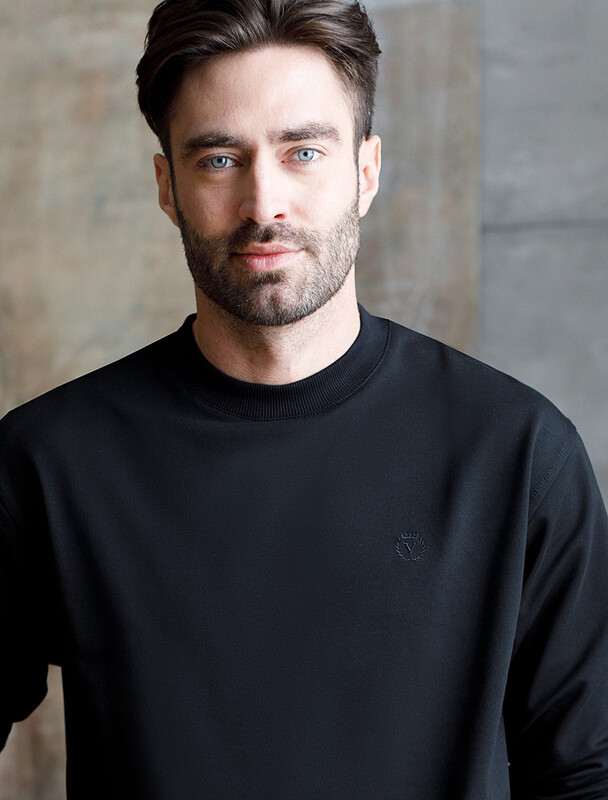 Джемпер из премиального футера-двухнитки