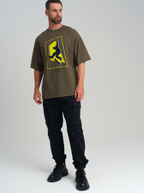 Фуфайка трикотажная для мужчин (футболка)