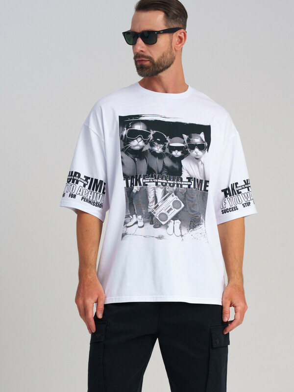 Фуфайка трикотажная для мужчин (футболка)