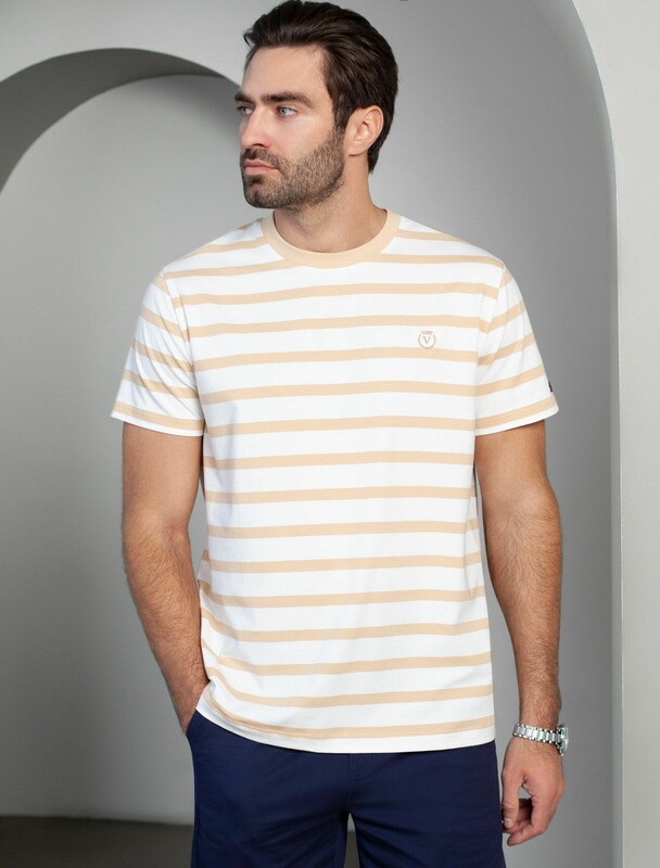 Футболка из премиального хлопка с эластаном