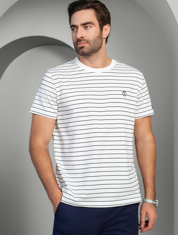 Футболка из премиального хлопка с эластаном