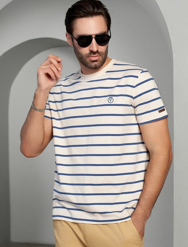 Футболка из премиального хлопка с эластаном