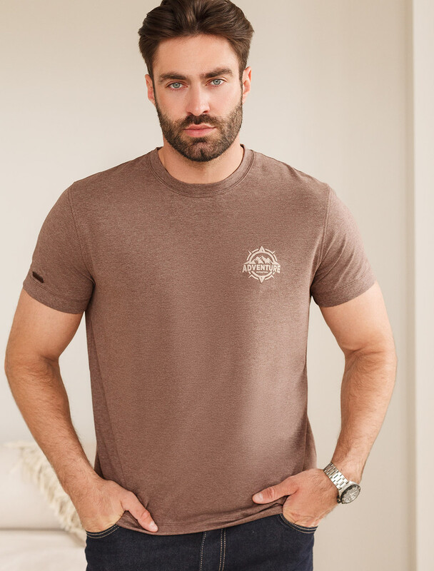 Футболка из премиального хлопка с авторским принтом