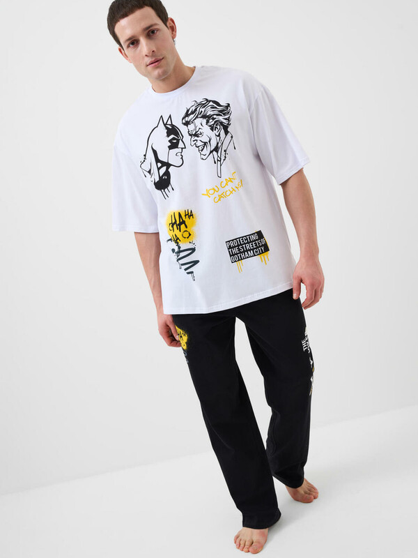 Комплект трикотажный для мужчин: фуфайка (футболка), брюки