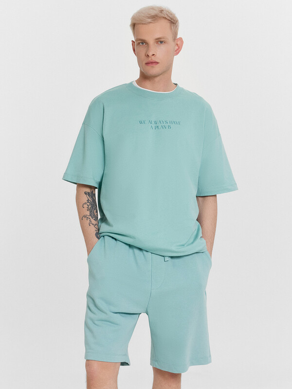 КОМПЛЕКТ МУЖСКОЙ (ФУТБОЛКА, ШОРТЫ) 191012