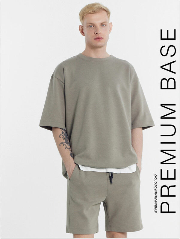 КОМПЛЕКТ МУЖСКОЙ (ФУТБОЛКА, ШОРТЫ) 191024