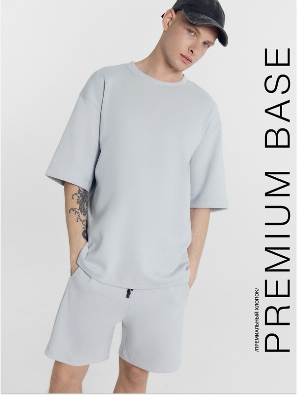 КОМПЛЕКТ МУЖСКОЙ (ФУТБОЛКА, ШОРТЫ) 191024