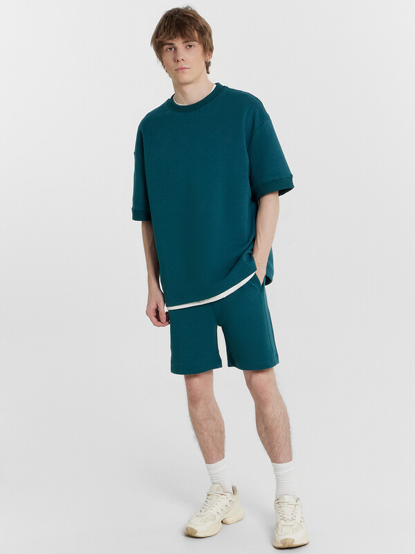 КОМПЛЕКТ МУЖСКОЙ (ДЖЕМПЕР, ШОРТЫ) 191032