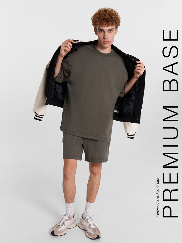 КОМПЛЕКТ МУЖСКОЙ (ДЖЕМПЕР, ШОРТЫ) 191032