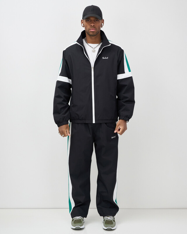 Спортивный костюм мужской весна-лето черного цвета 25736Ch