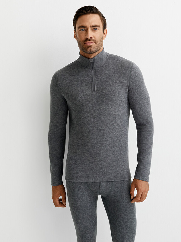 Термолонгслив Термолонгслив OmU 1623T 3D Лонгслив стойка молния муж. "Термо"