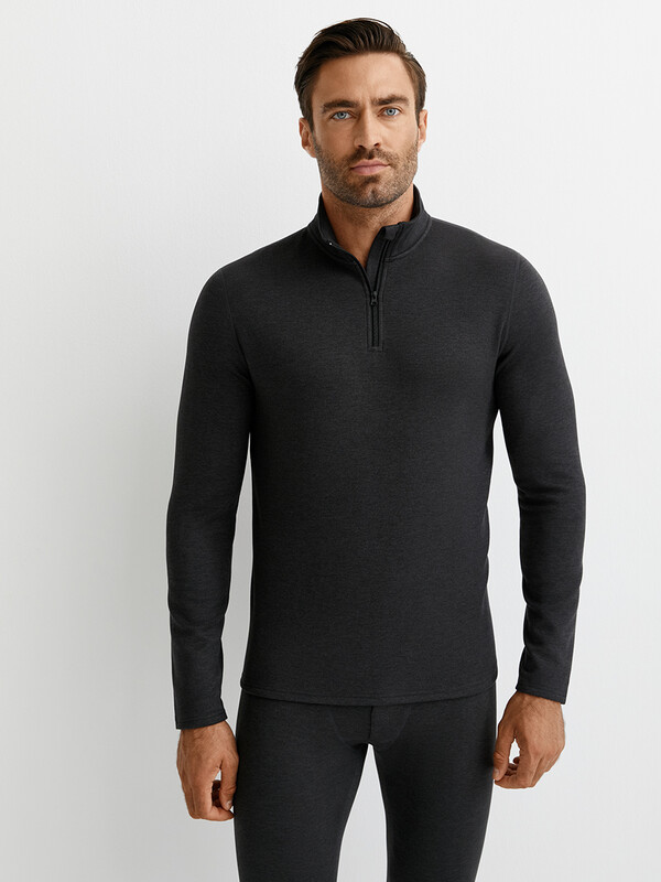 Термолонгслив Термолонгслив OmU 1623T 3D Лонгслив стойка молния муж. "Термо"