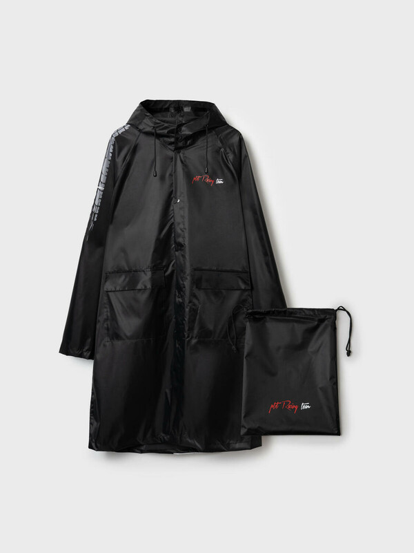 Плащ текстильный с полиуретановым покрытием для мужчин (дождевик)