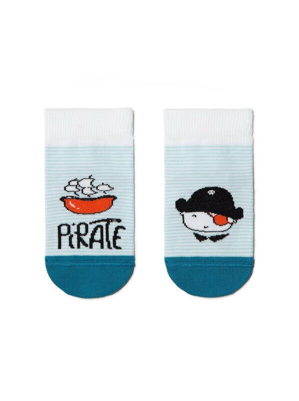 Веселые ножки CONTE-KIDS Хлопковые носки "Веселые ножки"