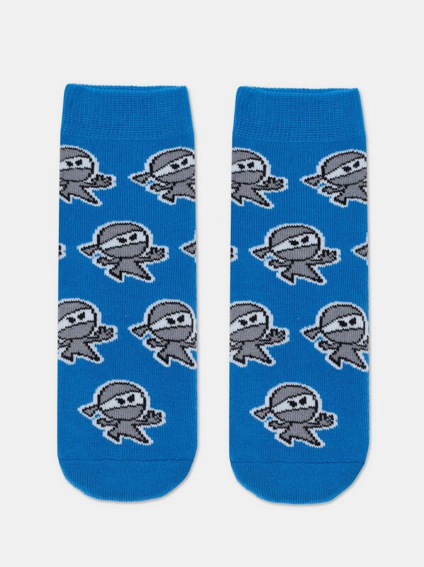 Носки детские CONTE-KIDS SOF-TIKI Носки детские махровые "Ninja"