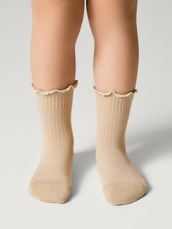 Классические CONTE-KIDS Носки TIP-TOP с декоративным с волнистым бортом