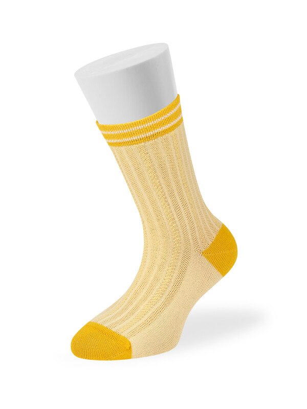 Носки Носки OMSA kids   Calzino 21C00 ажур - цветная пятка и мысок