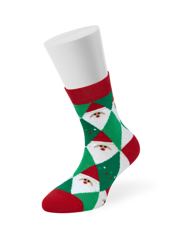 Носки Носки OMSA kids   Calzino 21N62 плюш (Санта)