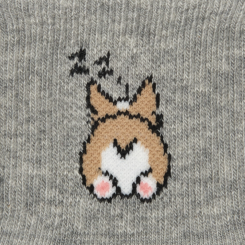 Носки Носки OMSA kids   Calzino 21P73 с рисунком на резинке (Корги)