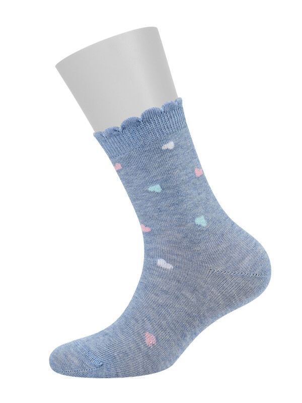 Носки Носки OMSA kids   Calzino 22L30 (Сердечки) с люрексом