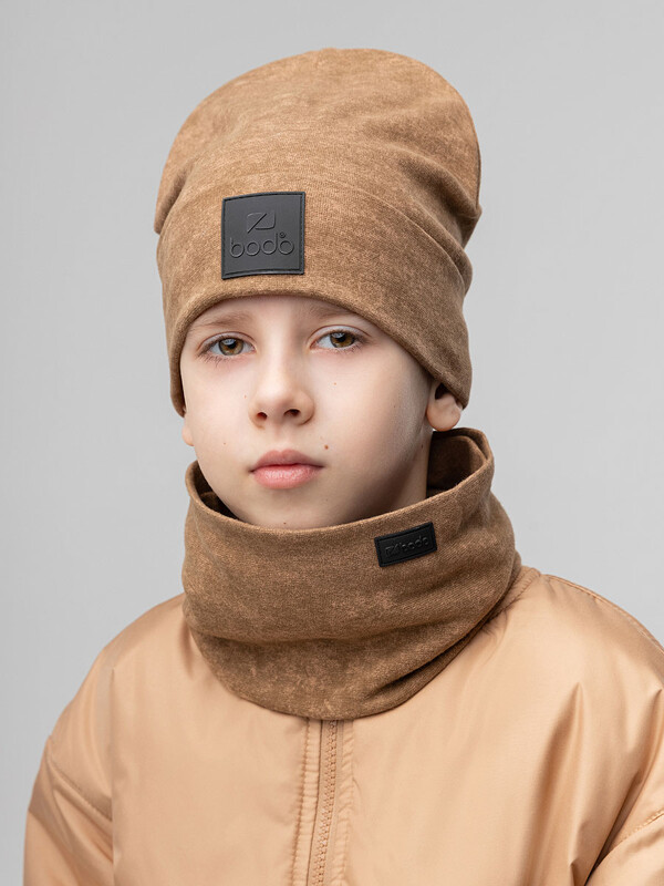 Комплект (шапка, снуд) 13-150MU