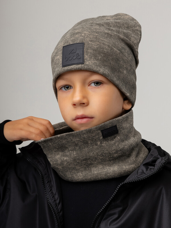 Комплект (шапка, снуд) 13-150MU