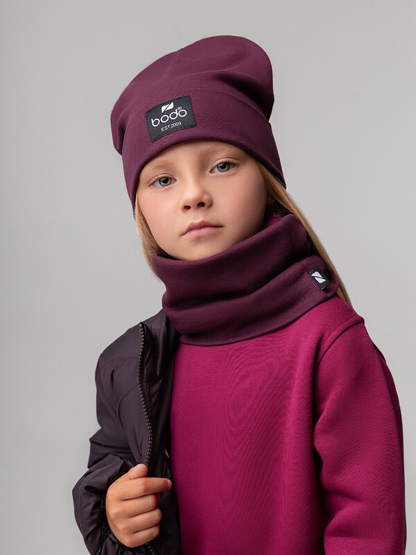 Комплект (шапка, снуд) 13-161MU