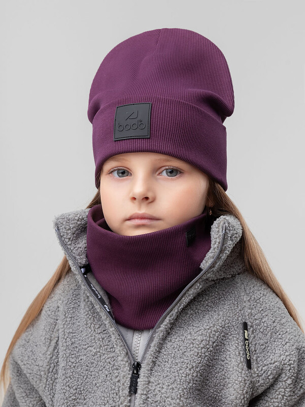 Комплект (шапка, снуд) 13-162MU