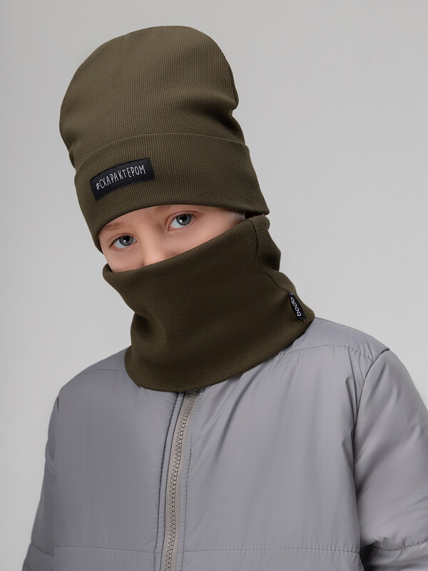 Комплект (шапка, снуд) 13-176MU