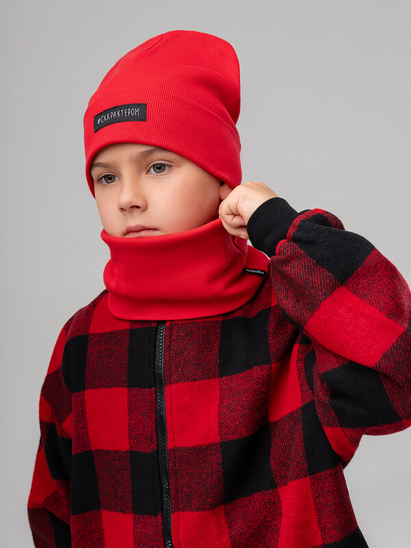 Комплект (шапка, снуд) 13-176MU