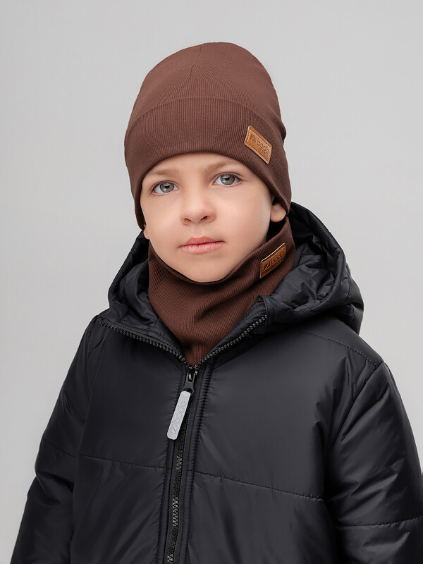 Комплект (шапка, снуд) 13-201MU