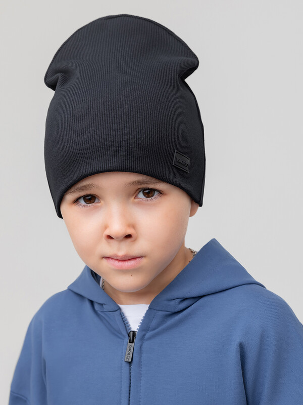 Шапка в рубчик