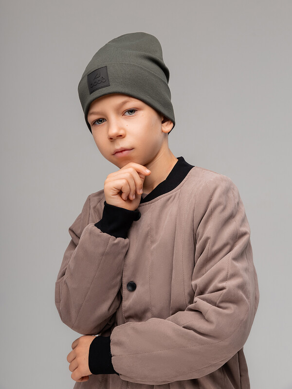 Шапка двойная с отворотом