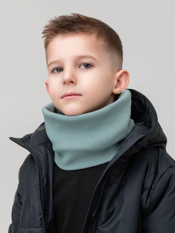 Шарф (Снуд) в рубчик