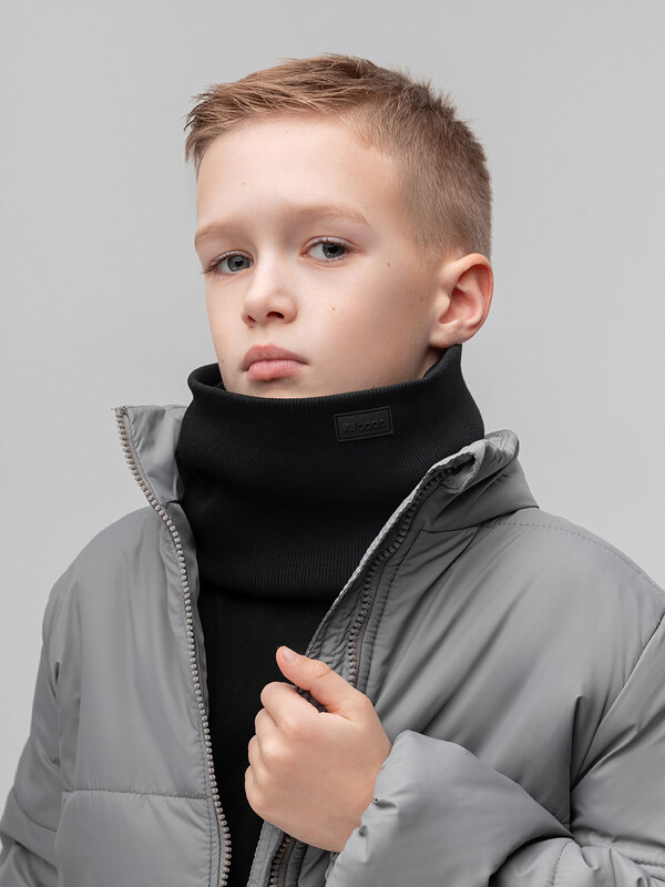 Шарф (Снуд) в рубчик