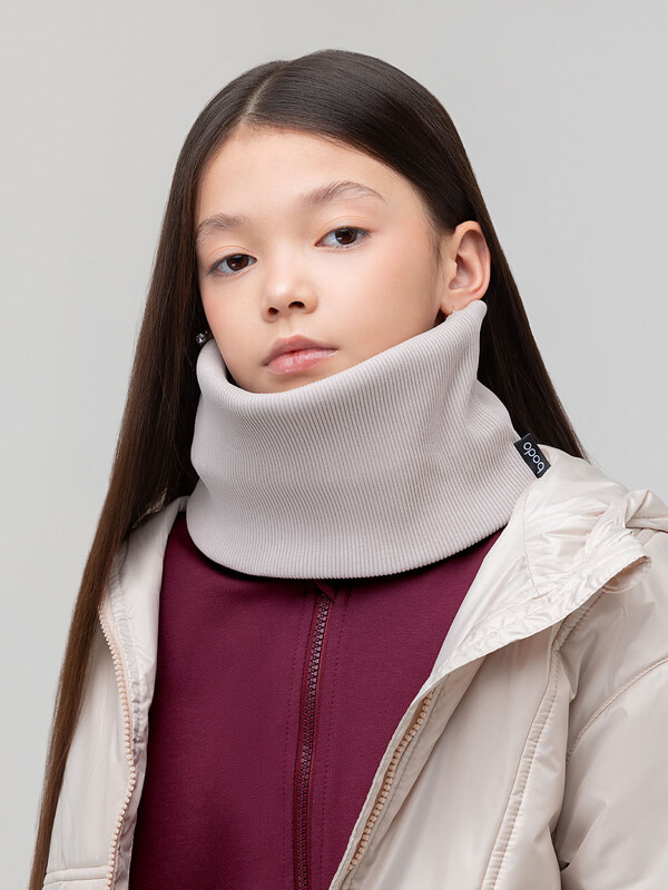 Шарф (Снуд) в рубчик