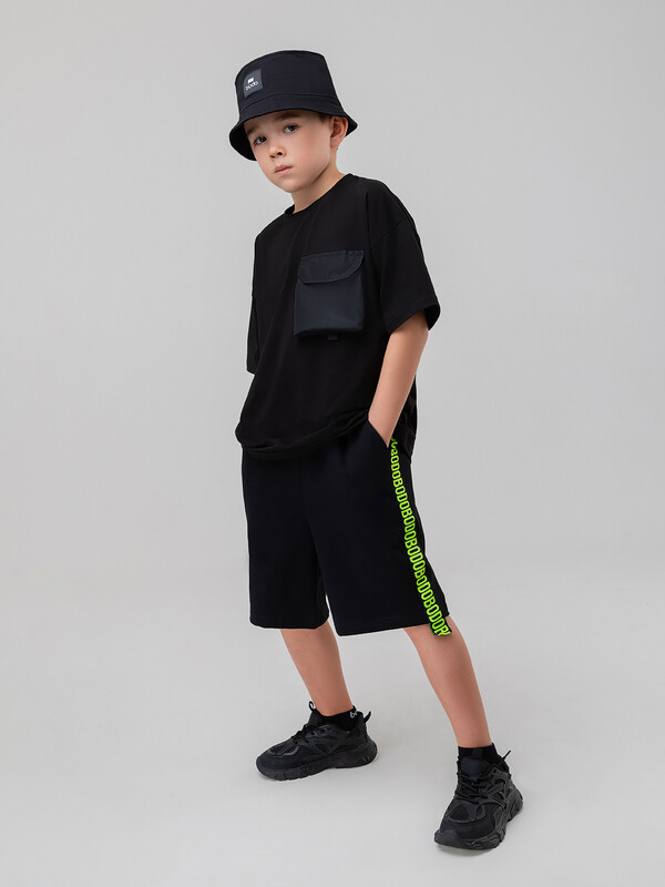 Шорты с брендированной лентой