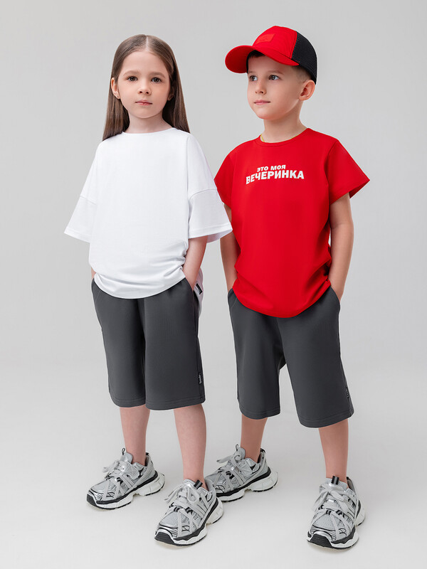 Шорты прямые с карманами