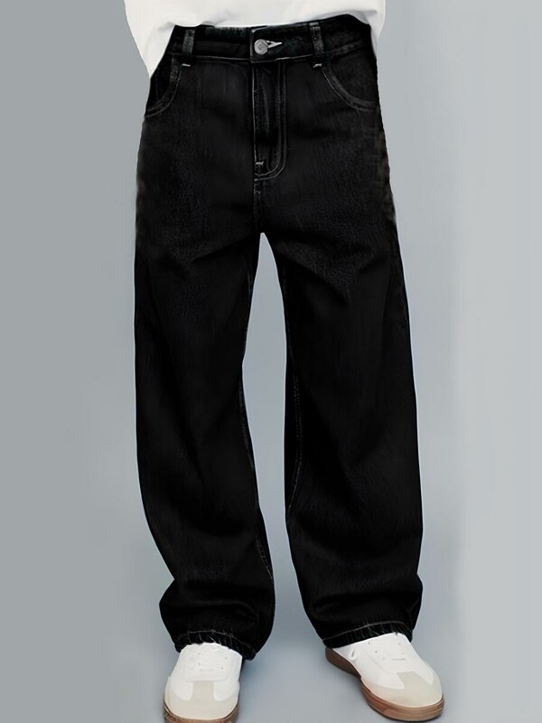 Джинсы классические унисекс (015_ДО24)