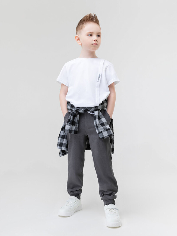 Брюки - джогерры с набивкой