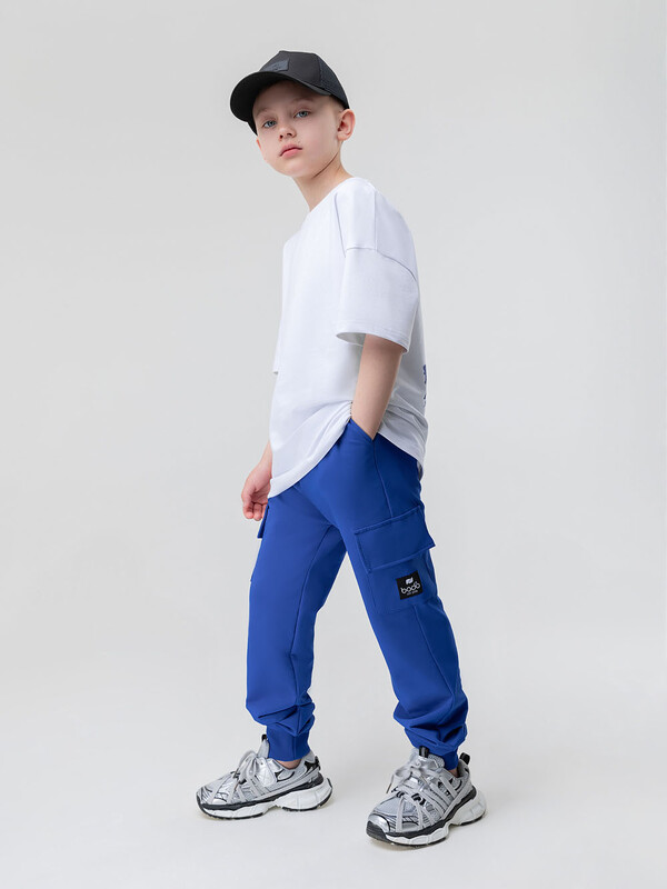 Брюки - джоггеры с карманами