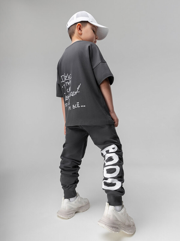 Брюки с принтом BODO