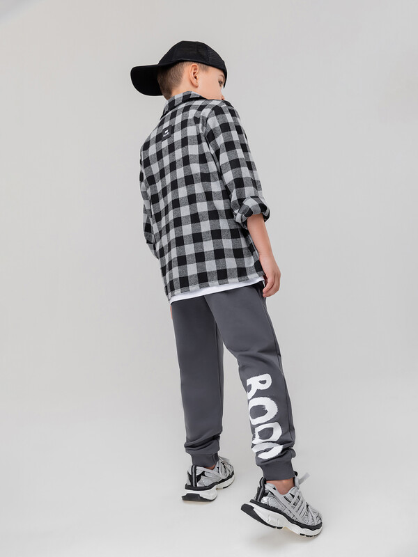 Брюки с принтом BODO