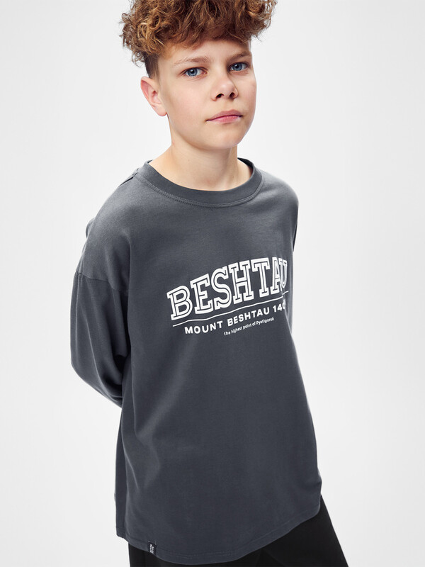 Лонгслив детский «Факультет» 184Ф-161-Г